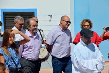 Misa y procesión en honor de Santa Teresita del Niño Jesús en Cuatro Puertas (Foto Francisco Javier Santana)