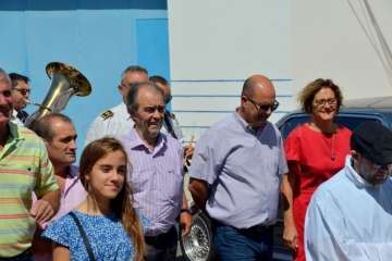 Misa y procesión en honor de Santa Teresita del Niño Jesús en Cuatro Puertas (Foto Francisco Javier Santana)