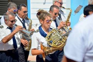 Misa y procesión en honor de Santa Teresita del Niño Jesús en Cuatro Puertas (Foto Francisco Javier Santana)