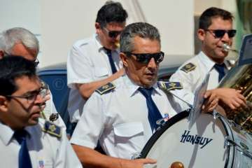 Misa y procesión en honor de Santa Teresita del Niño Jesús en Cuatro Puertas (Foto Francisco Javier Santana)