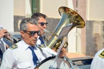 Misa y procesión en honor de Santa Teresita del Niño Jesús en Cuatro Puertas (Foto Francisco Javier Santana)