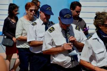 Misa y procesión en honor de Santa Teresita del Niño Jesús en Cuatro Puertas (Foto Francisco Javier Santana)