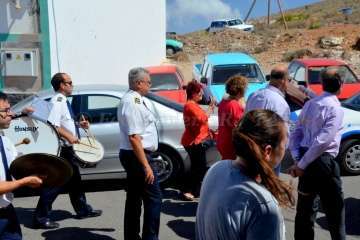 Misa y procesión en honor de Santa Teresita del Niño Jesús en Cuatro Puertas (Foto Francisco Javier Santana)