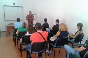 Taller Un empleo de cine en Telde (Foto TA)
