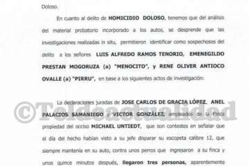 Sentencia por el doble asesinato de Panamá (Foto TA)