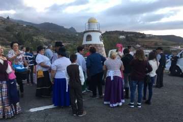 Romería ofrenda en Cazadores 2017 (Foto TA)