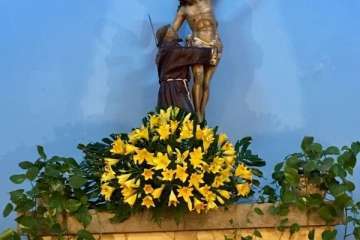 Romería ofrenda en Cazadores 2017 (Foto TA)