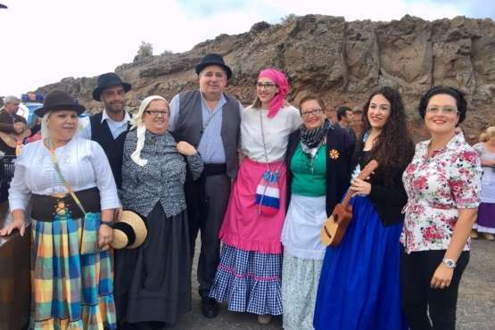 Romería ofrenda en Cazadores 2017 (Foto TA)