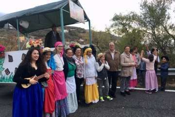 Romería ofrenda en Cazadores 2017 (Foto TA)