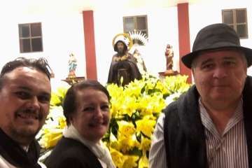 Romería ofrenda en Cazadores 2017 (Foto TA)