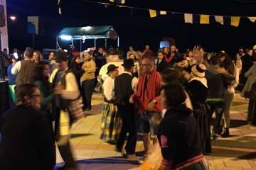 Romería ofrenda en Cazadores 2017 (Foto TA)