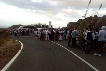 Romería ofrenda en Cazadores 2017 (Foto TA)