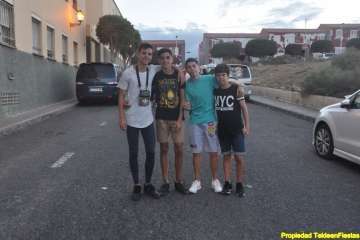 Caserones Altos ofrenda a la Virgen del Pilar (Foto Teldeenfiestas)
