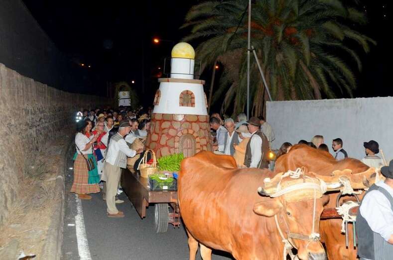 Una de las carretas que participó en la romería (Foto Francisco Javier Santana)