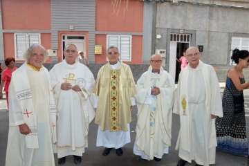 Feria y desfile del ganado, misa y procesión religiosa (Foto Francisco Javier Santana-TA)
