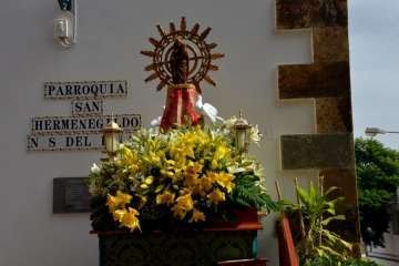 Feria y desfile del ganado, misa y procesión religiosa (Foto Francisco Javier Santana-TA)