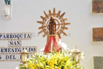 Feria y desfile del ganado, misa y procesión religiosa (Foto Francisco Javier Santana-TA)
