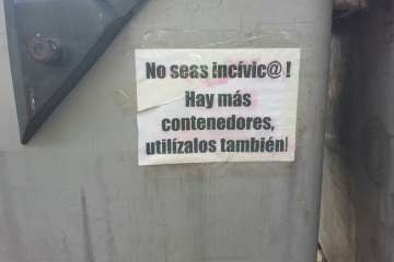 Rebelión contra el incivismo en Telde (Foto TA)