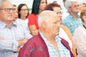 Misa y procesión en Caserones Altos para despedir sus fiestas (Foto Francisco Javier Santana)