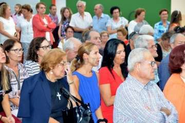 Misa y procesión en Caserones Altos para despedir sus fiestas (Foto Francisco Javier Santana)