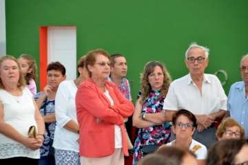 Misa y procesión en Caserones Altos para despedir sus fiestas (Foto Francisco Javier Santana)