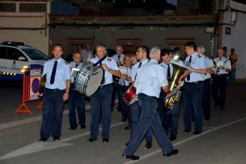 Misa y procesión en Caserones Altos para despedir sus fiestas (Foto Francisco Javier Santana)