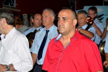 Misa y procesión en Caserones Altos para despedir sus fiestas (Foto Francisco Javier Santana)