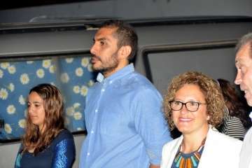 Misa y procesión en Caserones Altos para despedir sus fiestas (Foto Francisco Javier Santana)