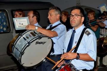 Misa y procesión en Caserones Altos para despedir sus fiestas (Foto Francisco Javier Santana)