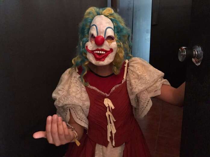 Actores que forman parte de la escenificación (Foto TA)