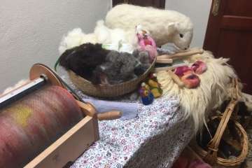 Charla, experiencias y muestra artesanal en Telde por el Día de la Mujer Rural (Foto Antonio Alí y TA)