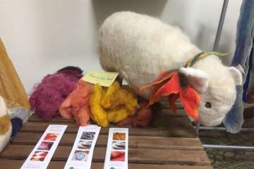 Charla, experiencias y muestra artesanal en Telde por el Día de la Mujer Rural (Foto Antonio Alí y TA)