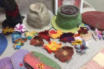 Charla, experiencias y muestra artesanal en Telde por el Día de la Mujer Rural (Foto Antonio Alí y TA)