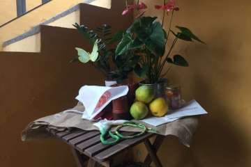 Charla, experiencias y muestra artesanal en Telde por el Día de la Mujer Rural (Foto Antonio Alí y TA)