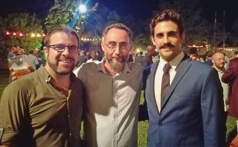 Daniel Castillo, José Naranjo y Daniel Gómez (Foto TA)