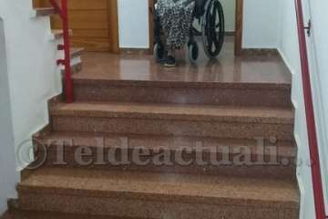 Una vida reducida a las cuatro paredes de su vivienda (Foto TA)