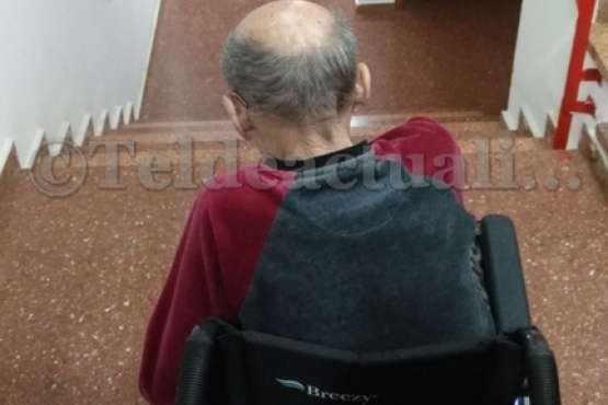 Una vida reducida a las cuatro paredes de su vivienda (Foto TA)