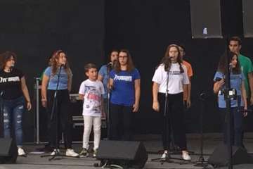 Gala musical de los jóvenes baha'is en Las Terrazas-Telde (Foto TA)