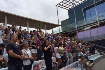 Gala musical de los jóvenes baha'is en Las Terrazas-Telde (Foto TA)