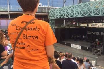 Gala musical de los jóvenes baha'is en Las Terrazas-Telde (Foto TA)