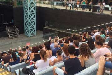 Gala musical de los jóvenes baha'is en Las Terrazas-Telde (Foto TA)