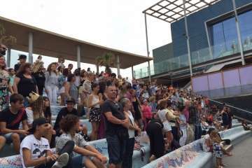 Gala musical de los jóvenes baha'is en Las Terrazas-Telde (Foto TA)