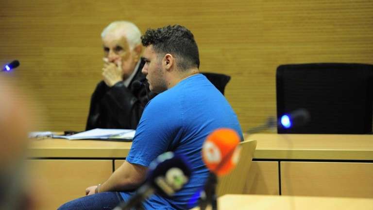 Gabriel F.M., autor confeso de la muerte de su madre (Foto C7 / Gerardo Montesdeoca)