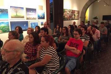 Amaya Blanco diserta en Telde sobre el nuevo enfoque de la transformación social (Foto TA)