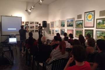 Amaya Blanco diserta en Telde sobre el nuevo enfoque de la transformación social (Foto TA)