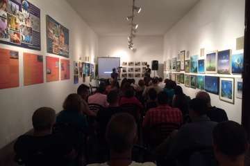 Amaya Blanco diserta en Telde sobre el nuevo enfoque de la transformación social (Foto TA)