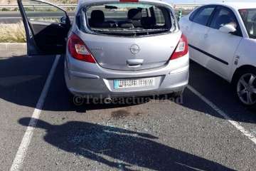 Madrugada de jaleos y destrozos en San Juan-Telde (Foto TA)