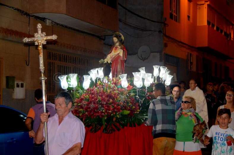 Procesión del Sagrado Corazón de Jesús (Foto TA)