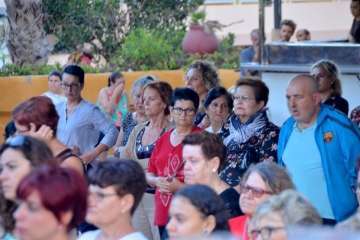 Misa y procesión del Sagrado Corazón de Jesús en el pueblo de Ojos de Garza (Foto Francisco Javier Santana)