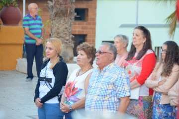 Misa y procesión del Sagrado Corazón de Jesús en el pueblo de Ojos de Garza (Foto Francisco Javier Santana)